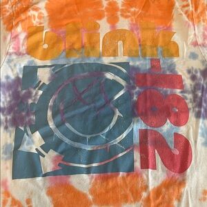 Blink 182 Tie Dye Graphic Shirt Size Medium
